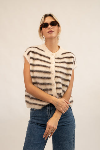 Gilet Riga panna|Colore:Panna