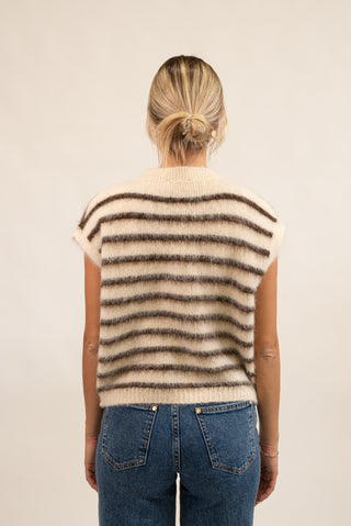 Gilet Riga panna|Colore:Panna