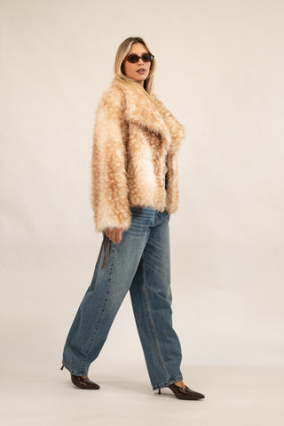 Ecopelliccia Bambi beige|Colore:Beige