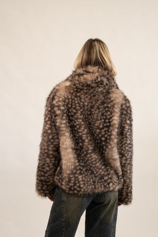 Ecopelliccia Bambi moro|Colore:Moro
