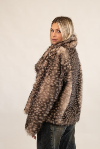 Ecopelliccia Bambi moro|Colore:Moro