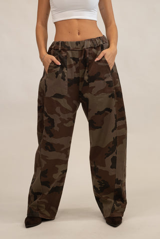 Pantalone Camouflage v.millitare|Colore:V.millitare