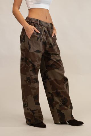 Pantalone Camouflage v.millitare|Colore:V.millitare