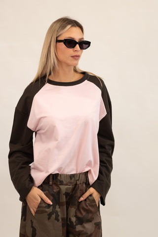 Maglia Football moro/rosa|Colore:Moro/rosa