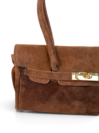 Borsa Suede Gold camel|Colore:Camel