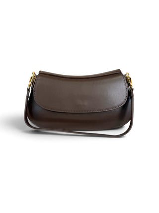 Borsetta Vera Pelle Double moro|Colore:Moro