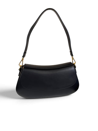 Borsetta Vera Pelle Double nero|Colore:Nero