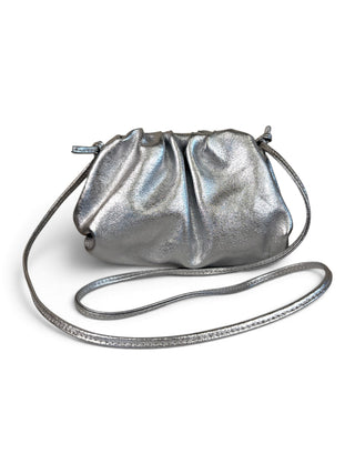 Clutch Vera Pelle argento|Colore:Argento