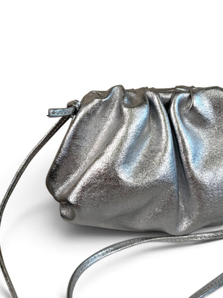 Clutch Vera Pelle argento|Colore:Argento