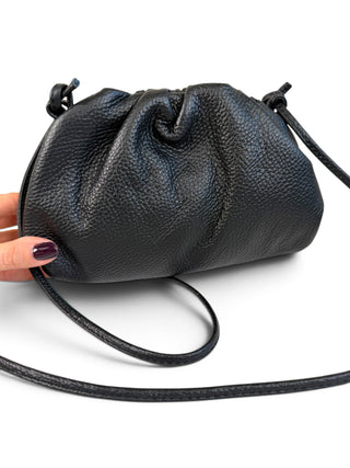 Clutch Vera Pelle nero|Colore:Nero