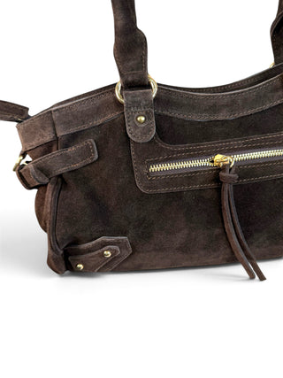 Borsa Suede City moro|Colore:Moro