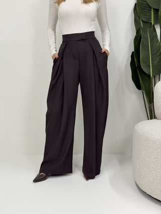 Pantalone Sartoriale Balloon moro|Colore:Moro