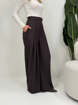 Pantalone Sartoriale Balloon moro|Colore:Moro