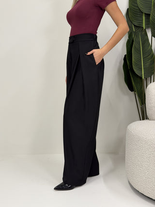 Pantalone Sartoriale Balloon nero|Colore:Nero