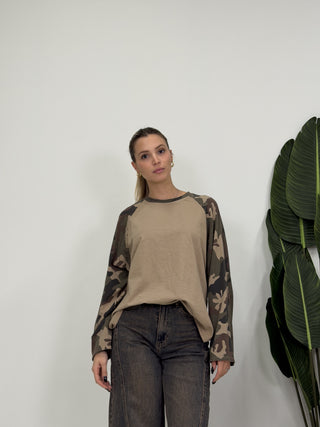 Maglia Double verde militare|Colore:Verde militare